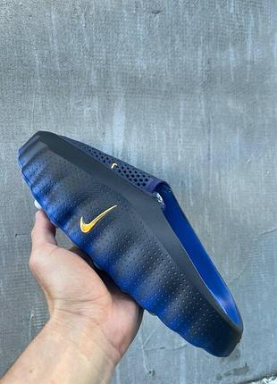 Чоловічі тапочки nike mind 001 slide qs hyper royal/ volt-black