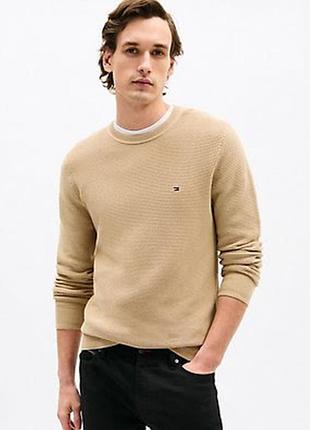 Светр tommy hilfiger 19457 classic khaki xxl