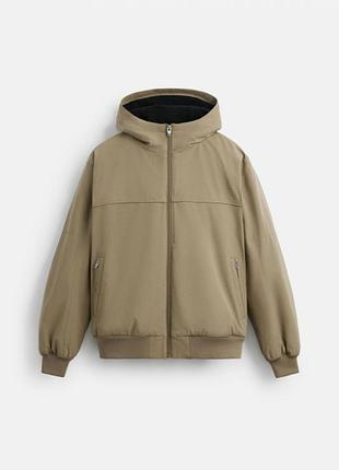 Куртка zara технологічна 19372 beige