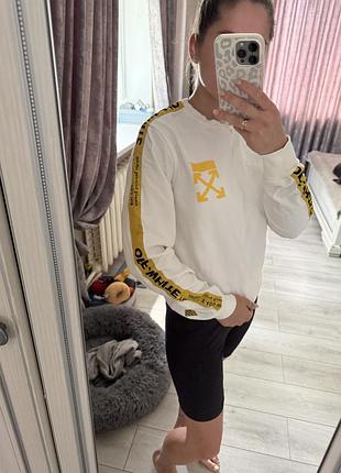 Світшот off white