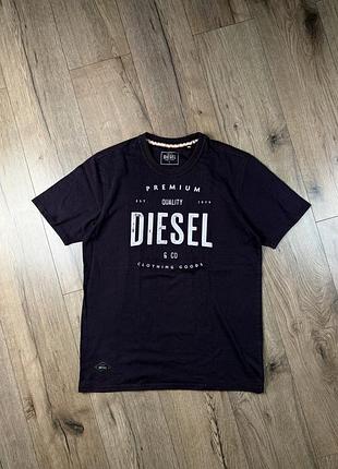 Чоловіча футболка diesel premium quality (розмір l)