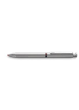 Ручка 3в1 lamy st хром (черный, красный стержень m21 1,0 мм + механический карандаш 0,5 мм) (4034763)