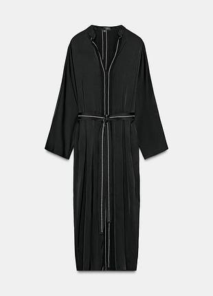 Сукня туніка zara m  з контрасною строчкою нова