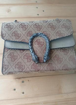 Сумка женская кросс боди gucci
