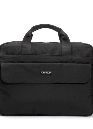 Podium сумка чоловіча для ноутбука нейлон lanpad 63753 black