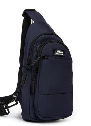 Podium сумка мужская на плечо нейлон lanpad a4157 blue бол