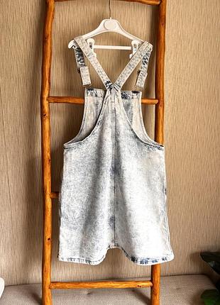 Джинсовий сарафан h&m 2