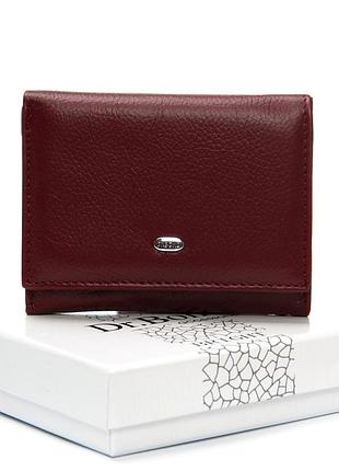 Podium кошелек bright женский кожа dr. bond ws-6 wine red