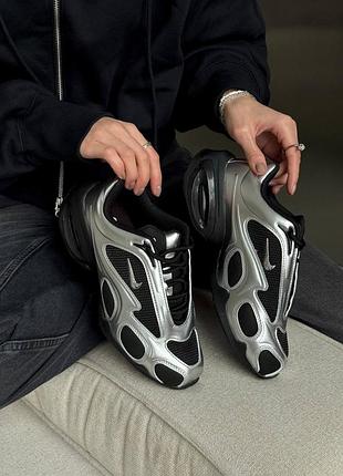 Кросівки жіночі nike air max muse black / metallic silver