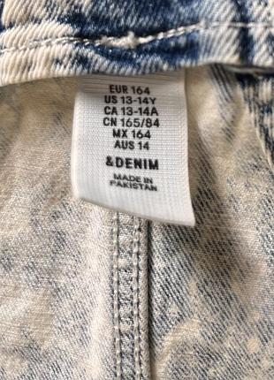 Джинсовий сарафан h&m 6