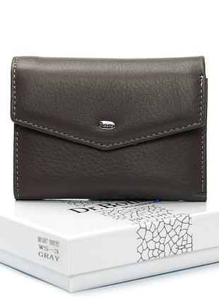Podium кошелек bright женский кожа dr. bond ws-3 gray