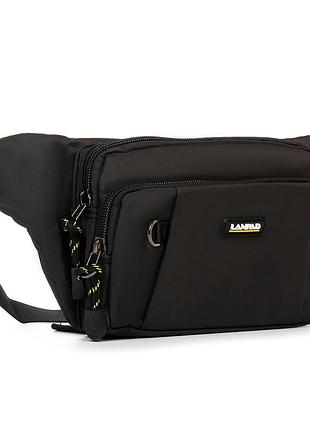 Podium сумка чоловіча на пояс нейлон lanpad 82062 black