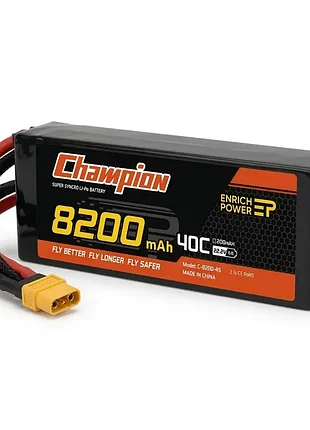 Li-po аккумулятор enrichpower 8200mah 15.2v 65c 4sр1 (под заказ)