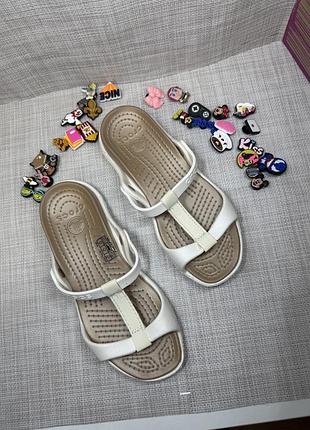 Оригинальные шлепанцы крокс crocs кроксы w6
