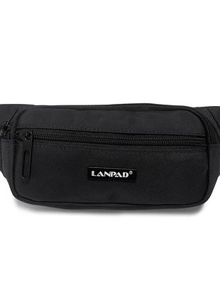 Podium сумка мужская на пояс нейлон lanpad 37012 black