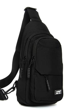 Podium сумка мужская на плечо нейлон lanpad a4158 black бол