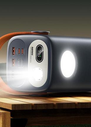 Внешний аккумулятор power bank remax 60000mah 100w rpp-100 gutitan series