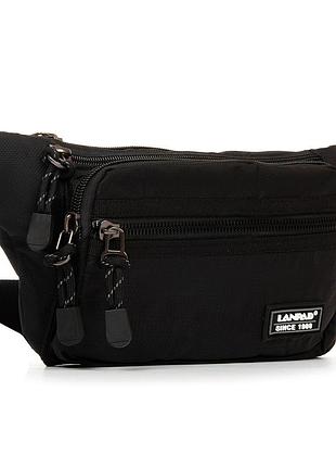 Podium сумка чоловіча на пояс нейлон lanpad 82063 black