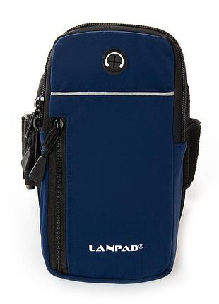 Podium сумка мужская на пояс нейлон lanpad 36011 blue спорт