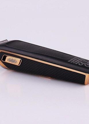 Бездротова акумуляторна машинка для стрижки волосся з usb зарядкою та трьома насадками для домашнього догляду