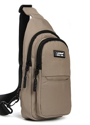 Podium сумка чоловіча на плечо нейлон lanpad a4159 khaki бол