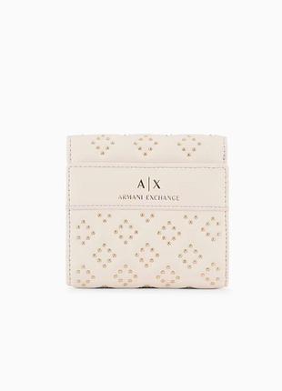Кошелек armani exchange с логотипом