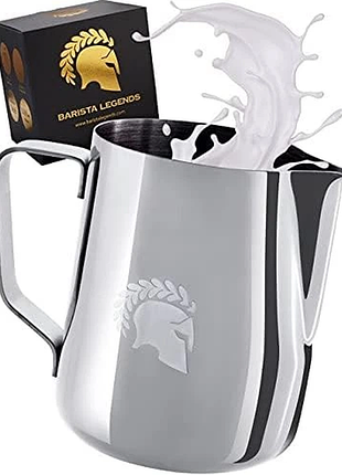 Пітчер для молока barista legends® з нержавіючої сталі 350 мл зі спеціальним носиком latte art