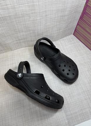 Оригинальные шлепанцы сабо крокс crocs кроксы