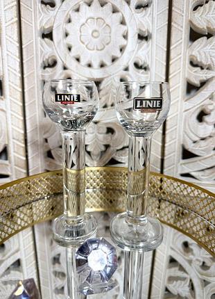 Набір: 2 шт. оригінальні чарки «linie aquavit»