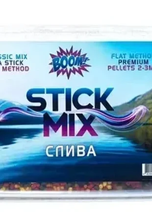 Прикорм для риболовлі boom stick mix 500г – слива