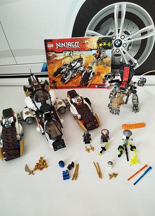 Lego ninjago 70595 внедорожник с суперсистемой маскировки.