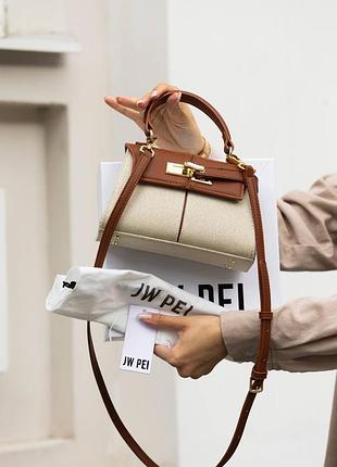 Жіноча сумочка jw pei elise top handle bag.