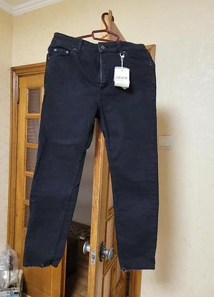 Джинси черні,нові р.38 брендdenim bershka bangladesh жіночі