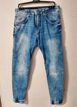 Мужские джинсы джоггеры h&amp;m slim jogger - размер 34/34