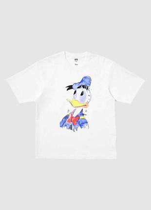 Футболка uniqlo disney art donald duck