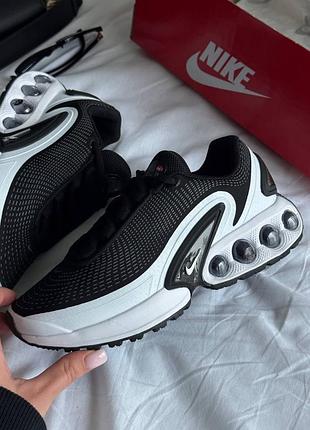 Кроссовки женские nike air max dn casual black/white