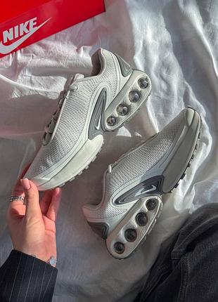 Кросівки жіночі nike air max dn white/grey