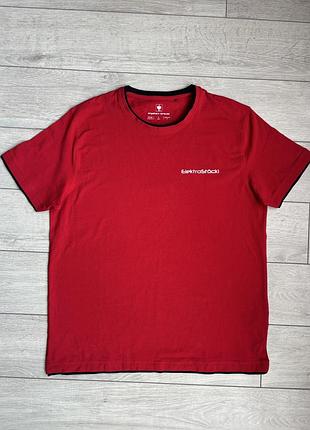 Чоловіча футболка енгельберт штраус engelbert strauss size l л розмір майка джерсі німецький бренд високотехнологічного одягу червоний колір оригінал