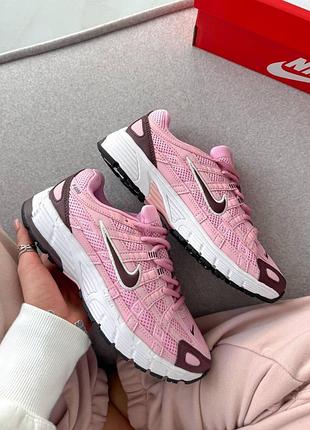 Кросівки жіночі nike p-6000 pink