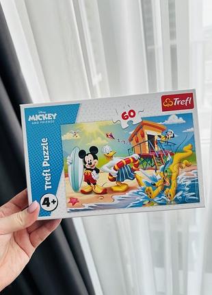 Пазл trefl disney цікавий день міккі та друзів 60 ел
