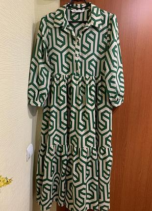 Батистовое платье zara