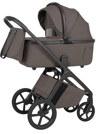 Универсальная коляска 2 в 1 carrello vector f crl-6700 koa brown со складной люлькой