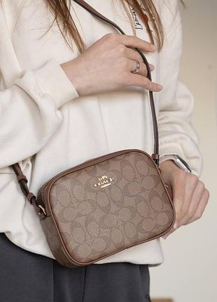 Жіноча маленька сумочка c*a//ch mini jamie camera bag   крос боді