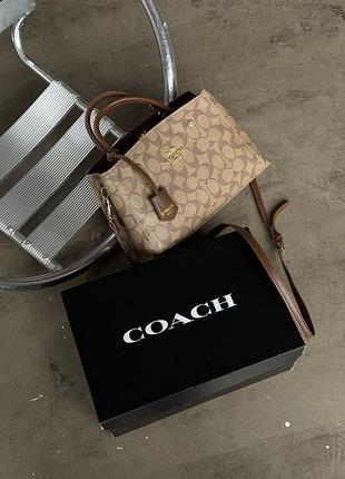 Сумка  жіноча coach чарез плече