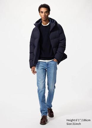 Чоловічі джинси uniqlo вузького крою