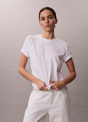 Жіноча футболка calvin klein з логотипом