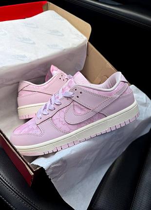 Кросівки жіночі nike dunk low wmns ‘lace pack - regal pink’