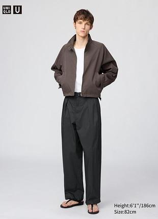 Широкі прямі штани uniqlo