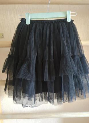 Юбка с фатином на резинке от h&amp;m,size 110