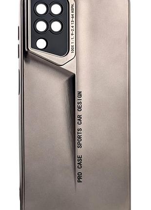 Чохол pro case для samsung galaxy m12/ m127 силіконовий бампер золотистий